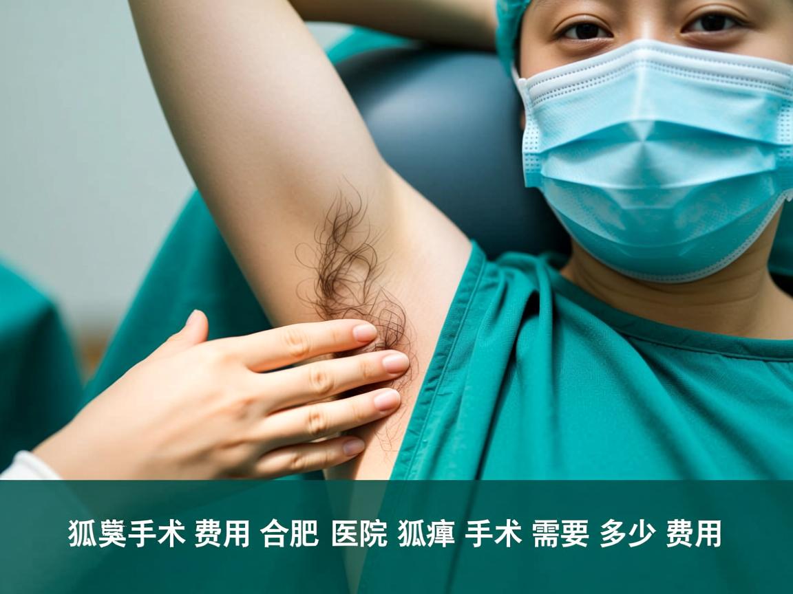 狐臭手术费用解析，合肥医院狐臭手术需要多少费用
