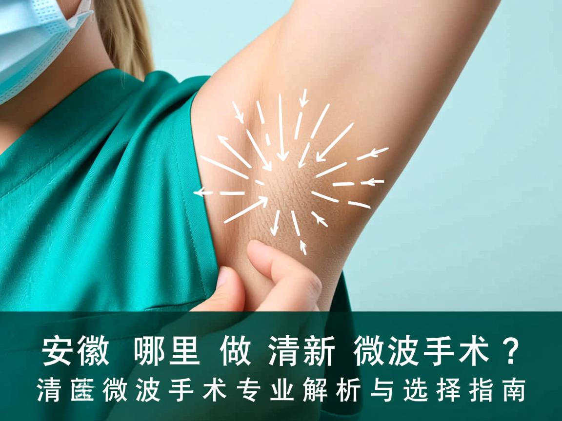 安徽哪里做清新微波手术？清新微波手术专业解析与选择指南