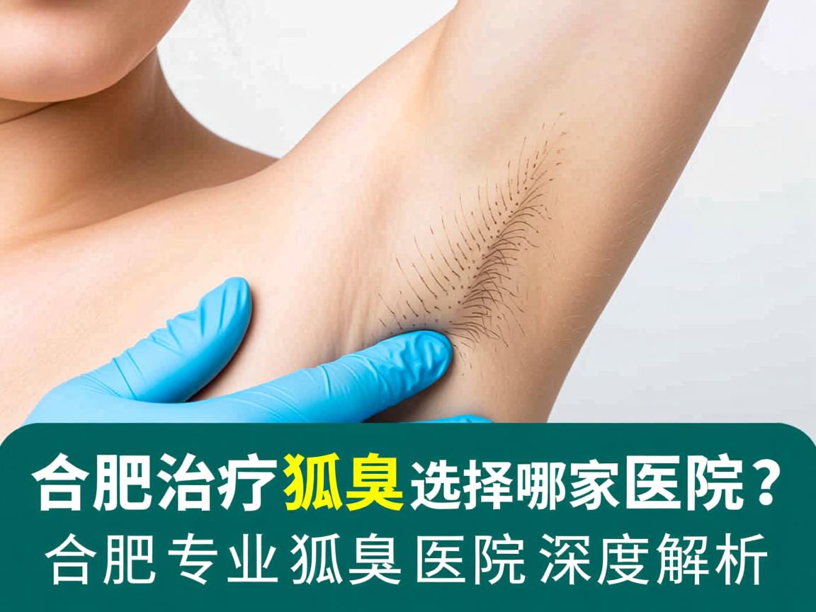 合肥治疗狐臭选择哪家医院？合肥专业狐臭医院深度解析