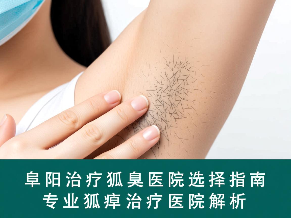 阜阳治疗狐臭医院选择指南，专业狐臭治疗医院解析