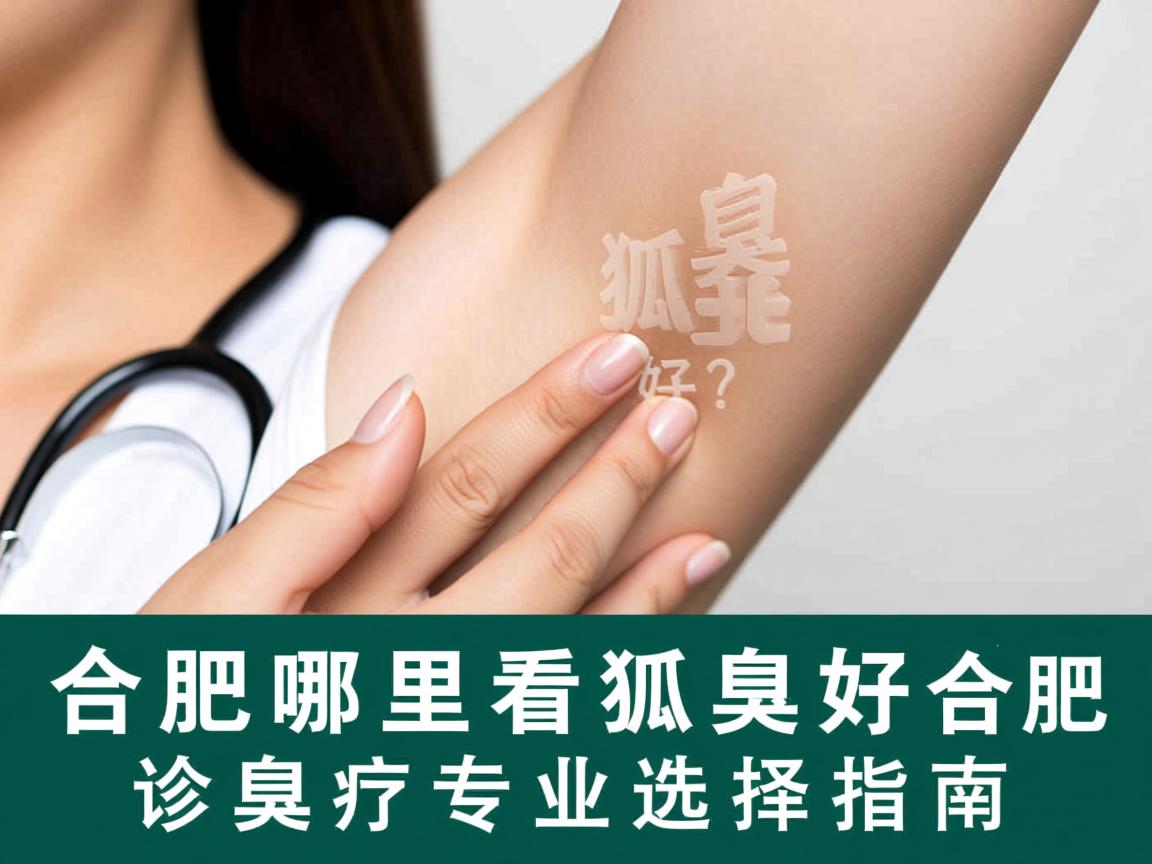 合肥哪里看狐臭好？合肥狐臭诊疗专业选择指南