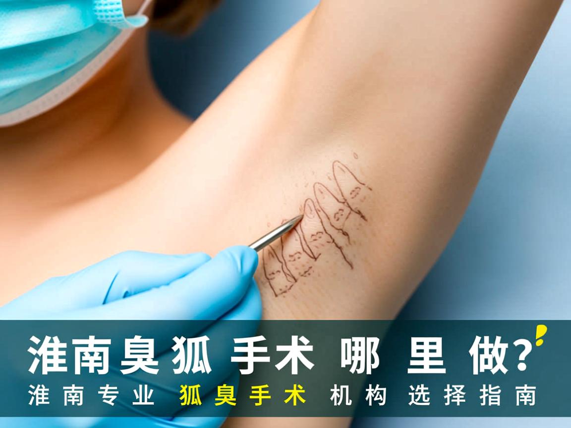 淮南狐臭手术哪里做？淮南专业狐臭手术机构选择指南