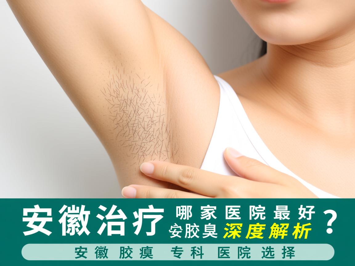 安徽治疗腋臭哪家医院最好？深度解析安徽腋臭专科医院选择