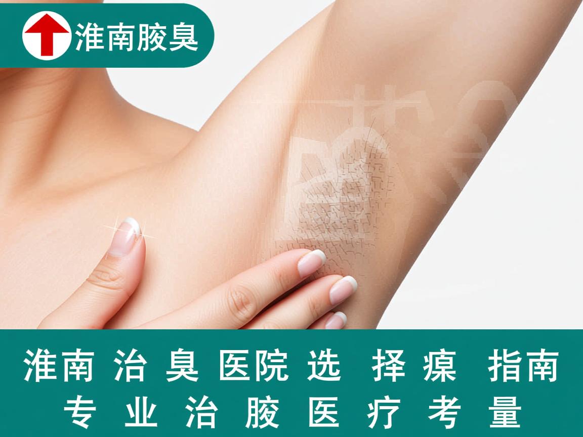 淮南治腋臭医院选择指南，专业治腋臭的医疗考量