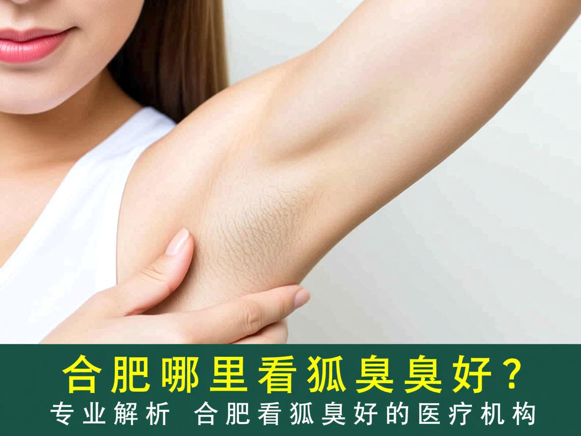 合肥哪里看狐臭好？专业解析合肥看狐臭好的医疗机构