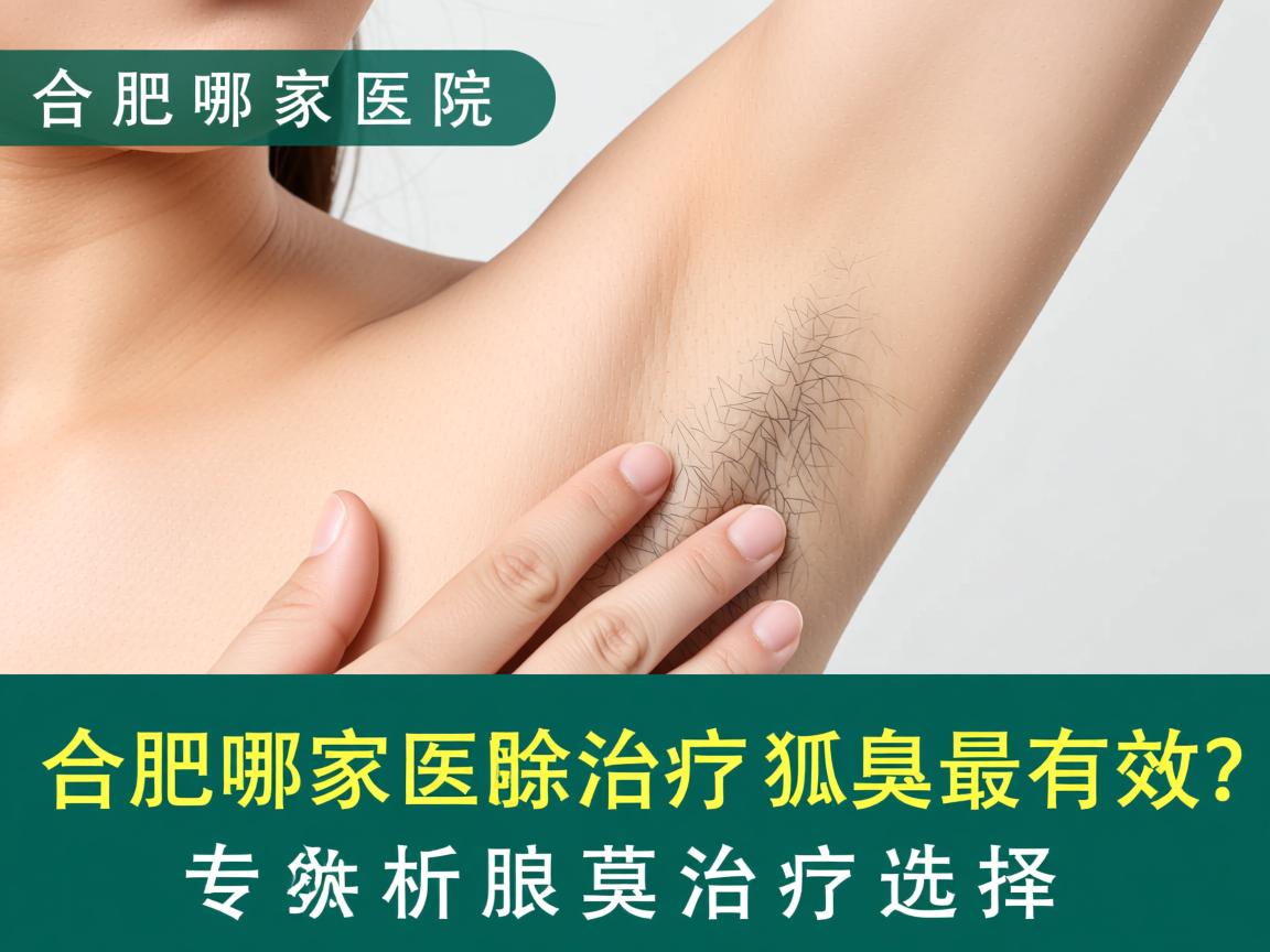 合肥哪家医院治疗狐臭最有效？专业解析腋臭治疗选择