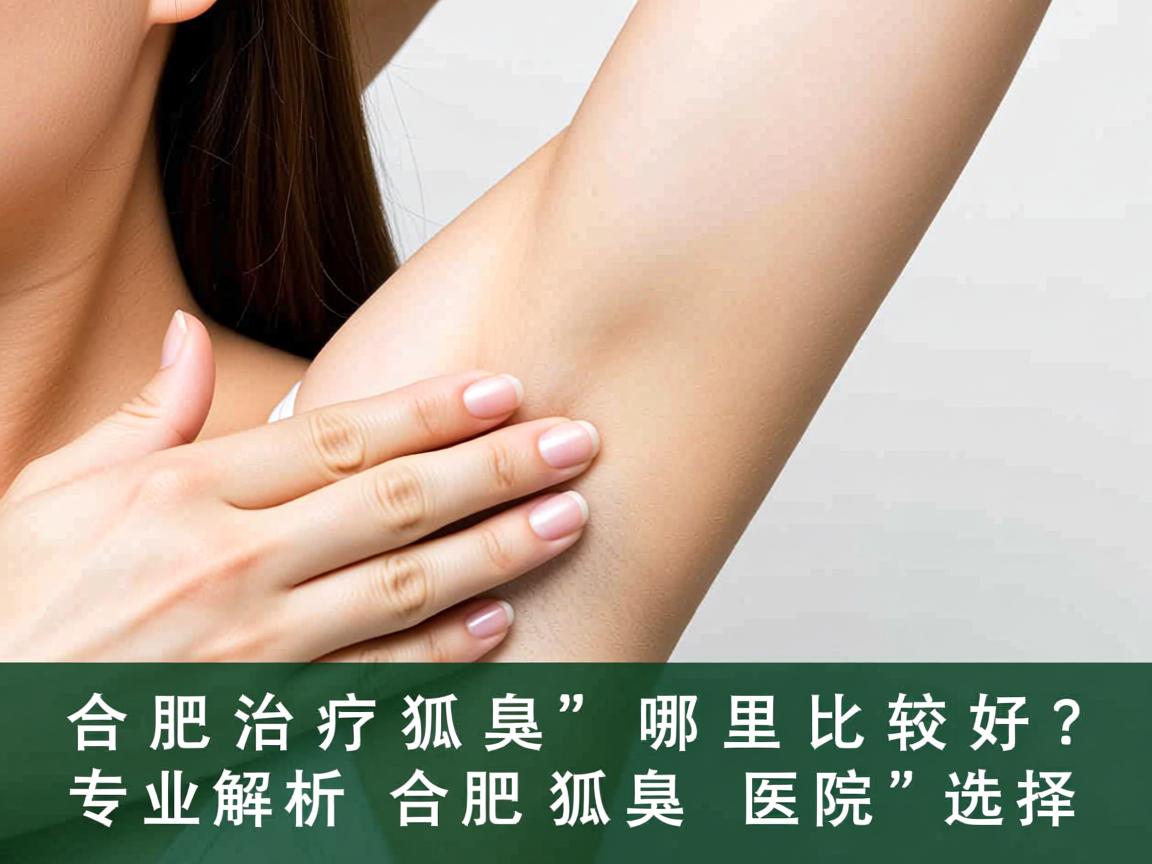 合肥治疗狐臭哪里比较好？专业解析合肥狐臭医院的选择