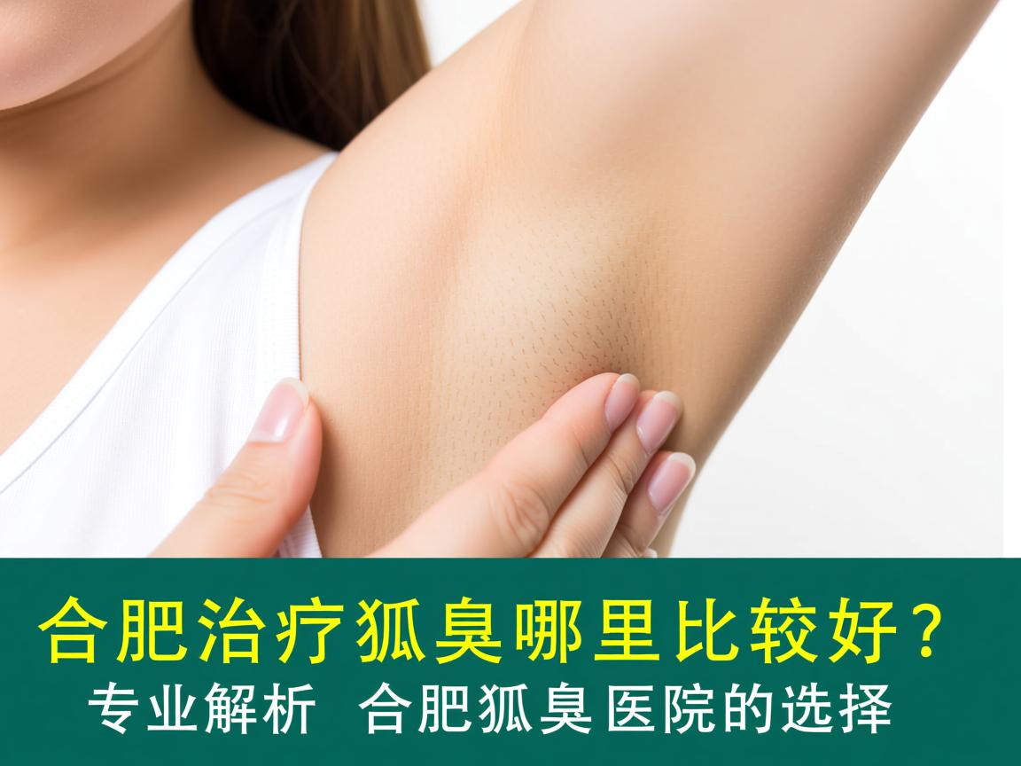 合肥治疗狐臭哪里比较好？专业解析合肥狐臭医院的选择