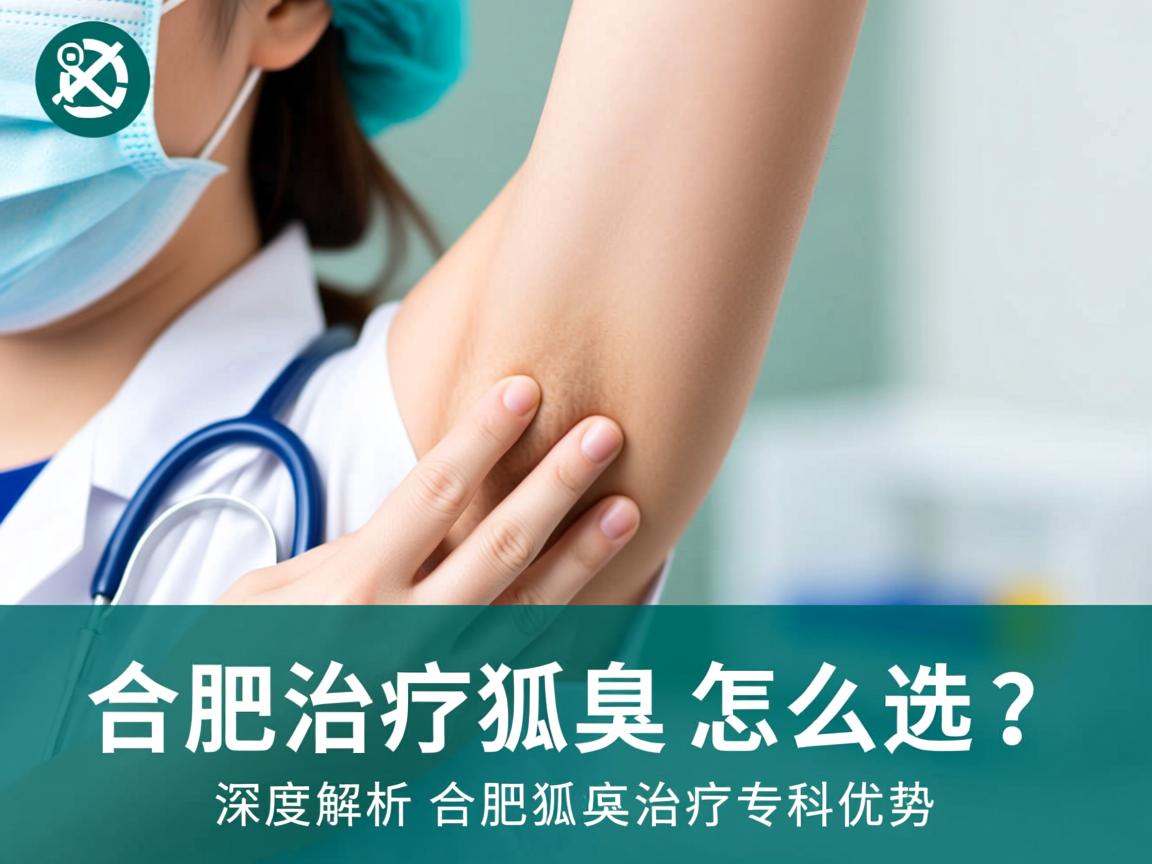 合肥治疗狐臭医院怎么选？深度解析合肥狐臭治疗专科优势