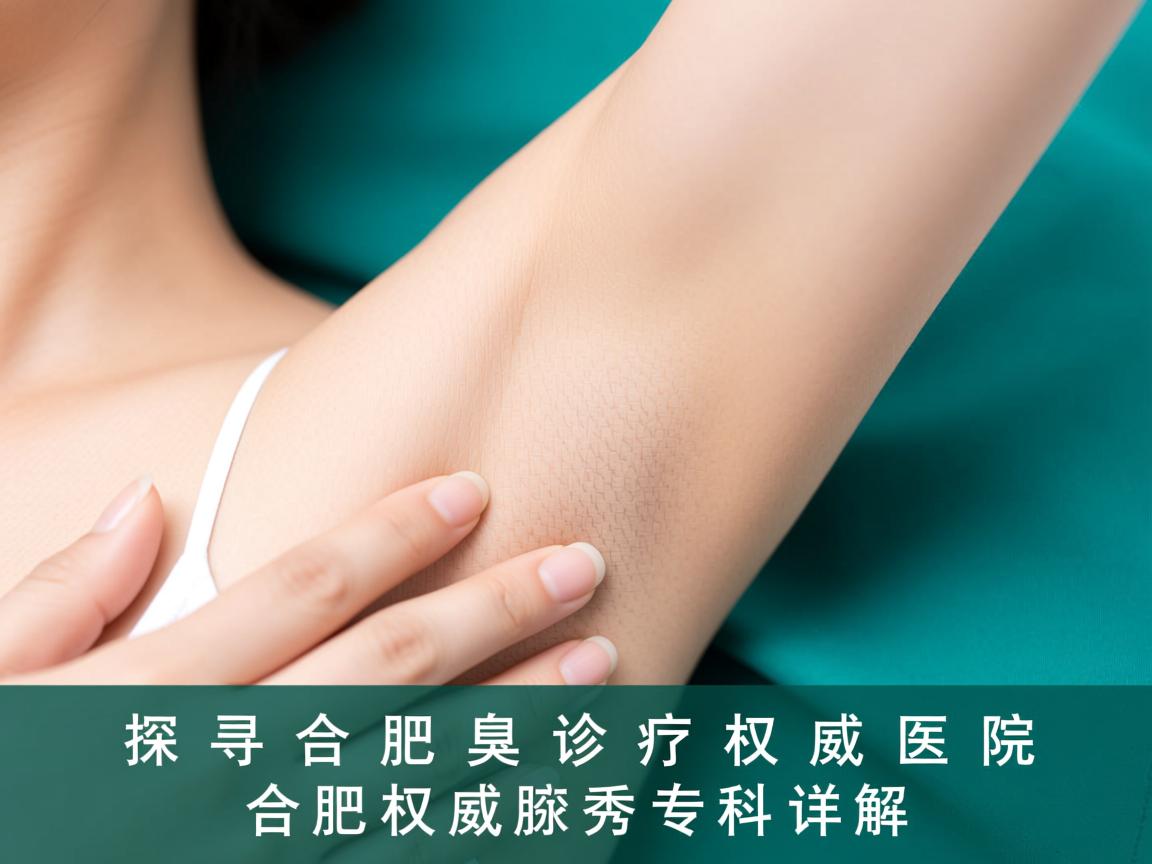 探寻合肥腋臭诊疗权威医院，合肥权威腋秀专科详解