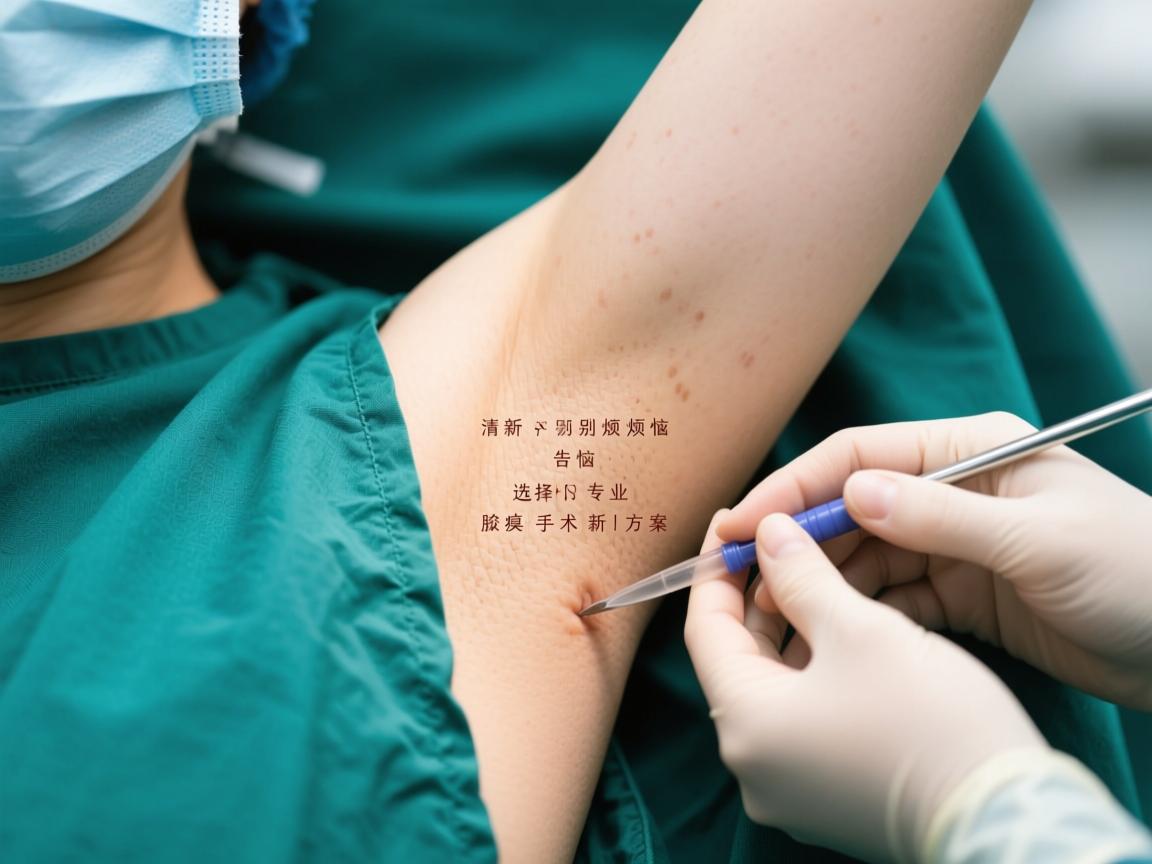 清新微波腋臭手术，告别烦恼，选择专业腋臭手术新方案