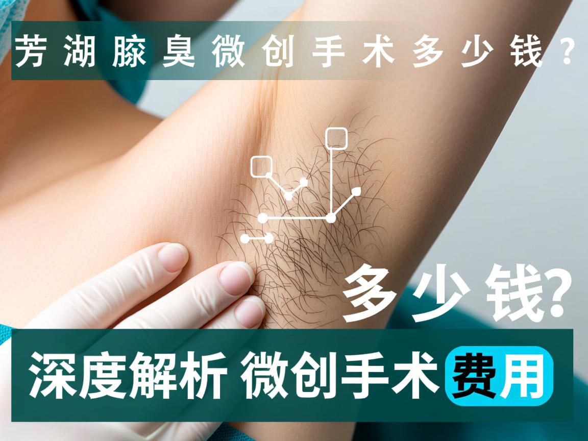 芜湖腋臭微创手术多少钱？深度解析腋臭微创手术费用