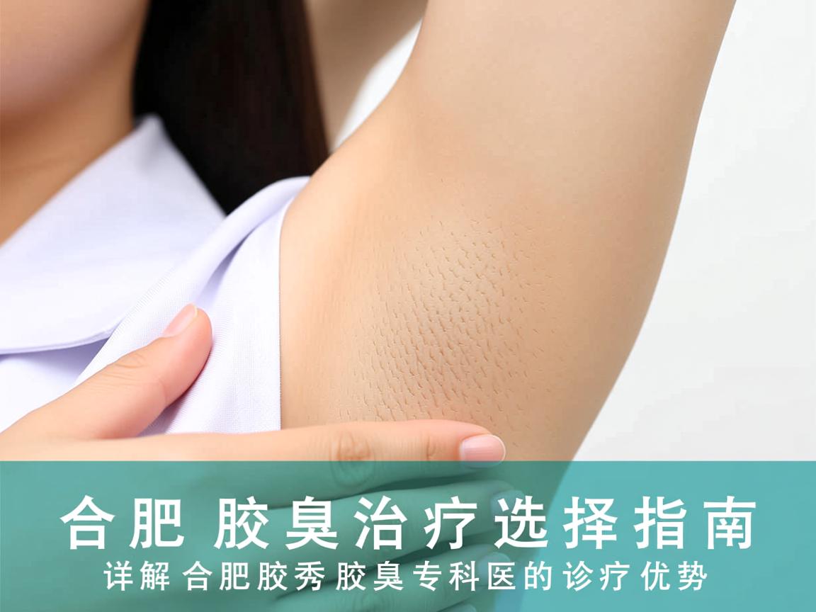 合肥腋臭治疗选择指南，详解合肥腋秀腋臭专科的诊疗优势