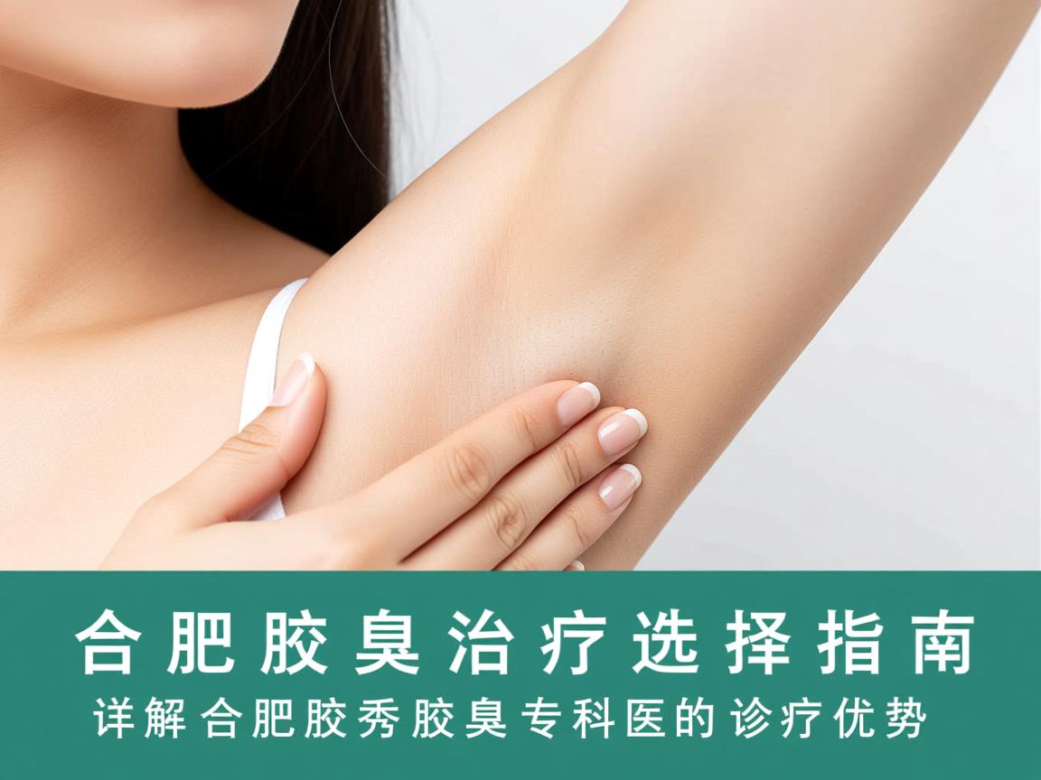 合肥腋臭治疗选择指南，详解合肥腋秀腋臭专科的诊疗优势