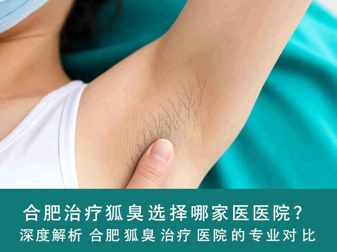 合肥治疗狐臭选择哪家医院？深度解析合肥狐臭治疗医院的专业对比