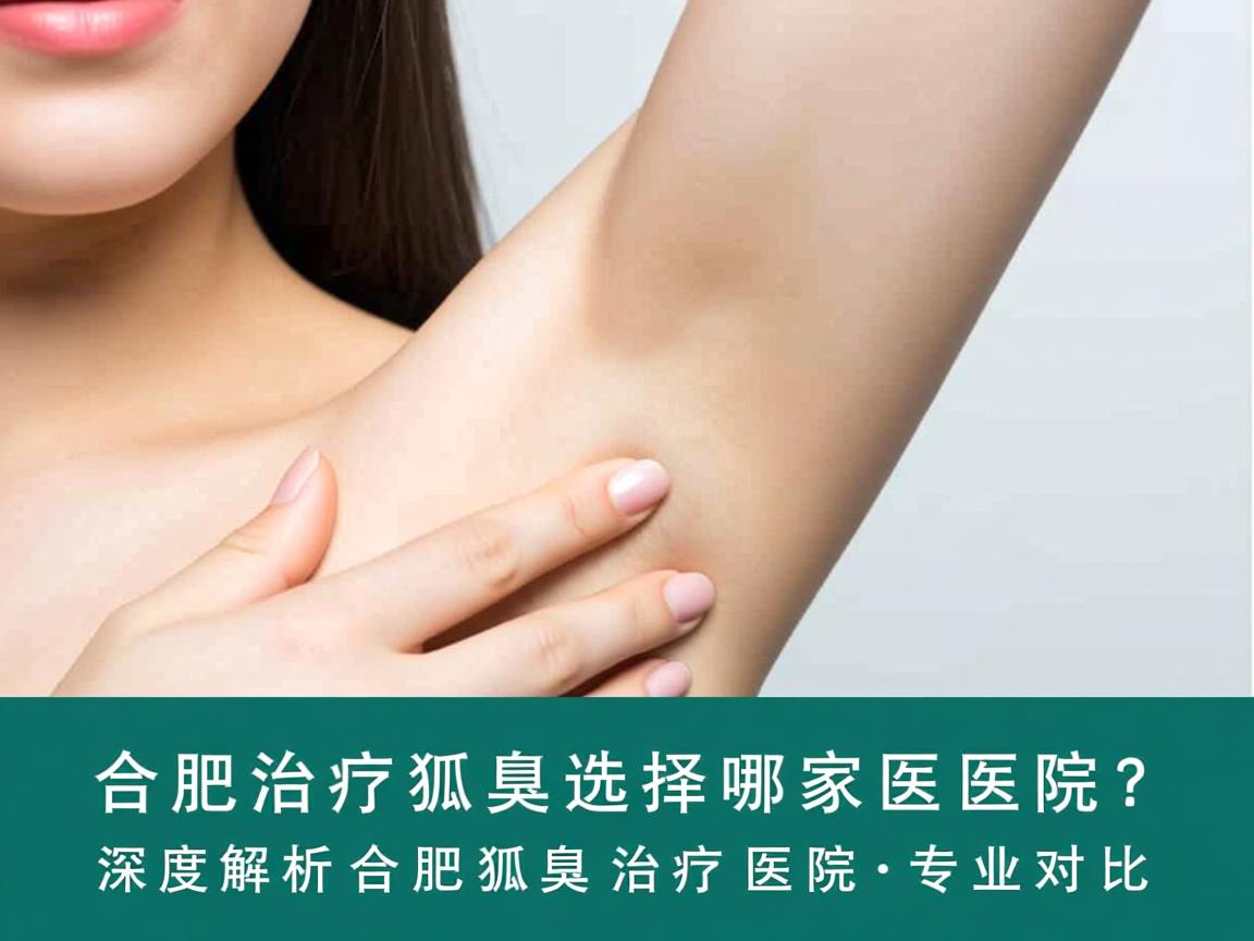 合肥治疗狐臭选择哪家医院？深度解析合肥狐臭治疗医院的专业对比