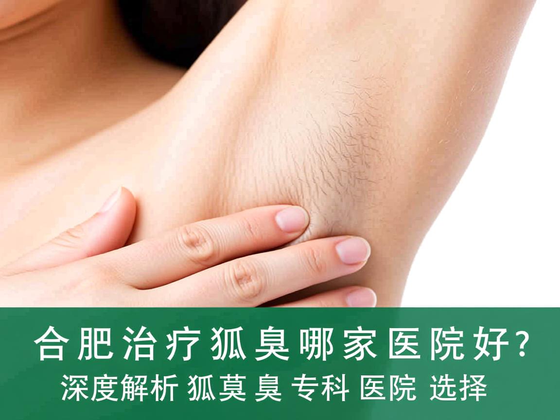 合肥治疗狐臭哪家医院好？深度解析狐臭专科医院选择