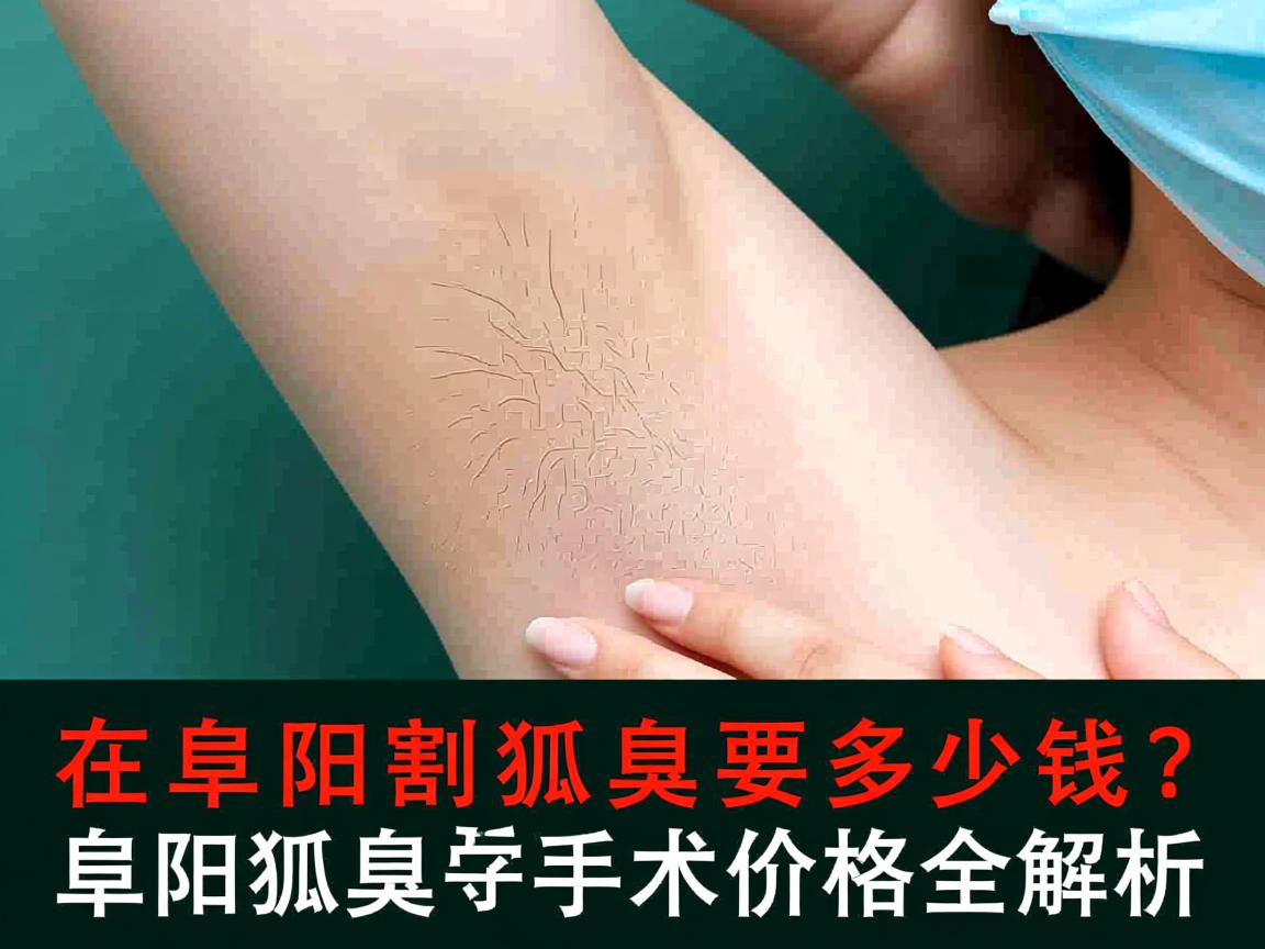 在阜阳割狐臭要多少钱？阜阳狐臭手术价格全解析