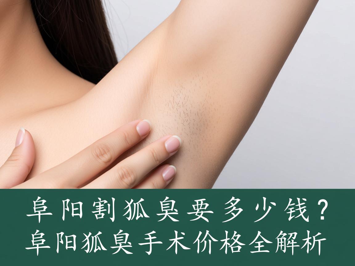 在阜阳割狐臭要多少钱？阜阳狐臭手术价格全解析