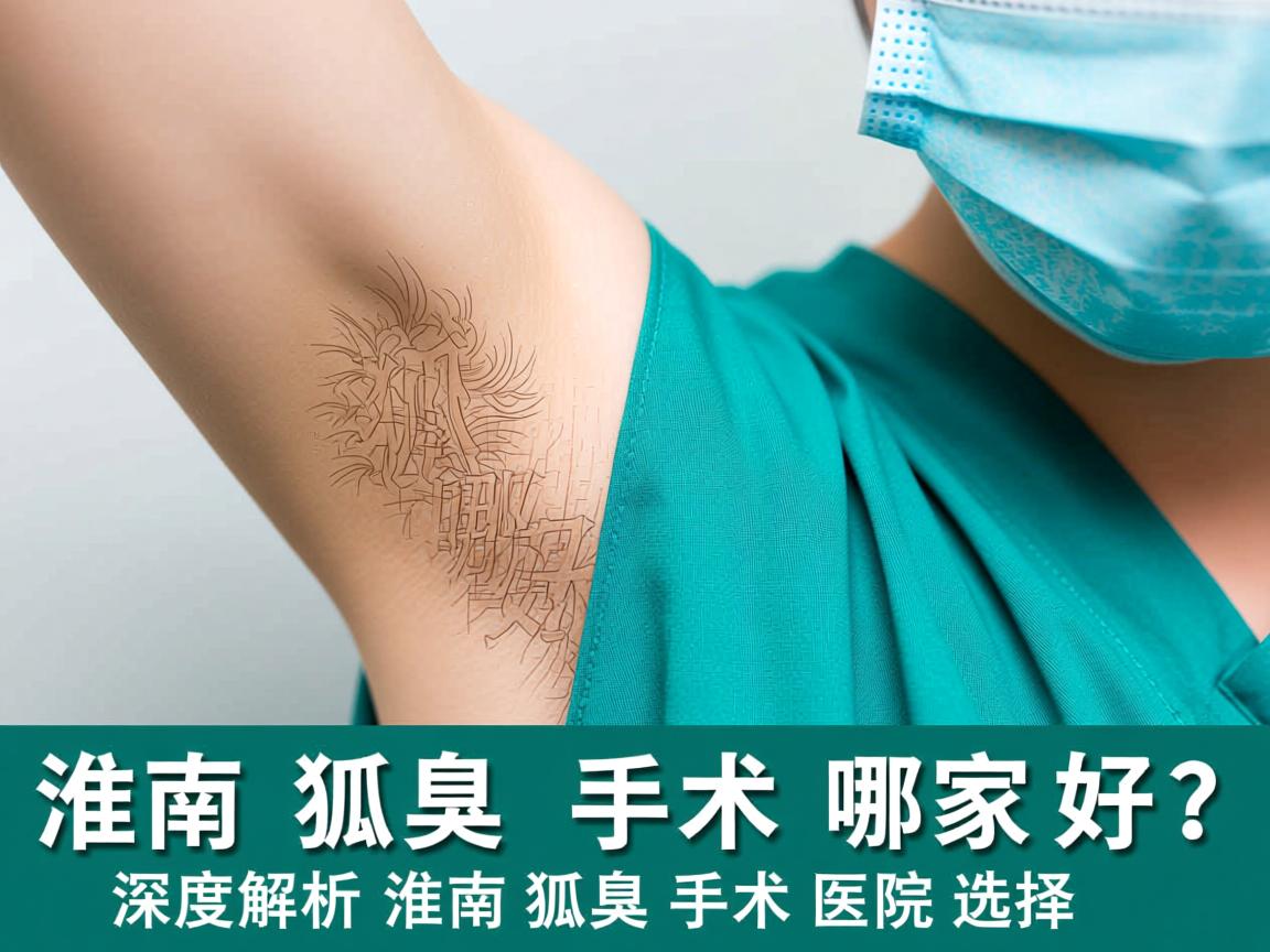 淮南狐臭手术哪家好？深度解析淮南狐臭手术医院选择