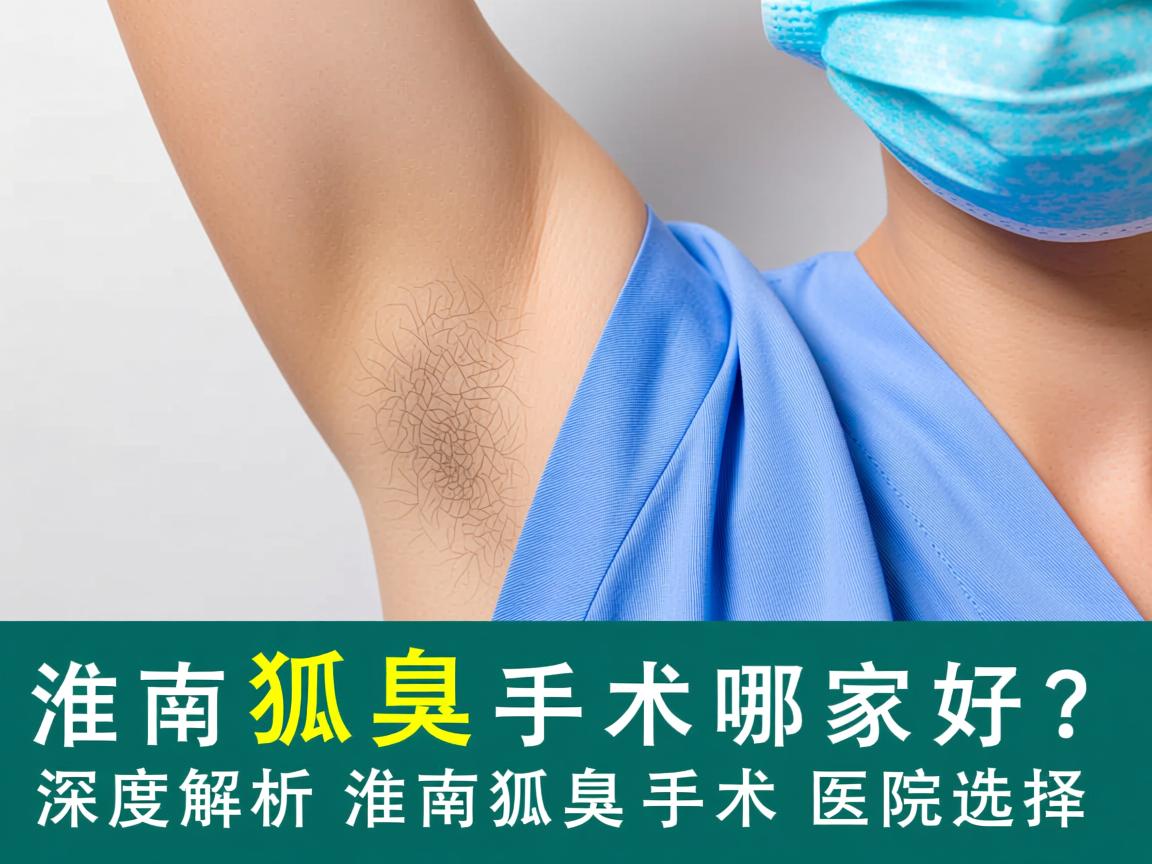 淮南狐臭手术哪家好？深度解析淮南狐臭手术医院选择