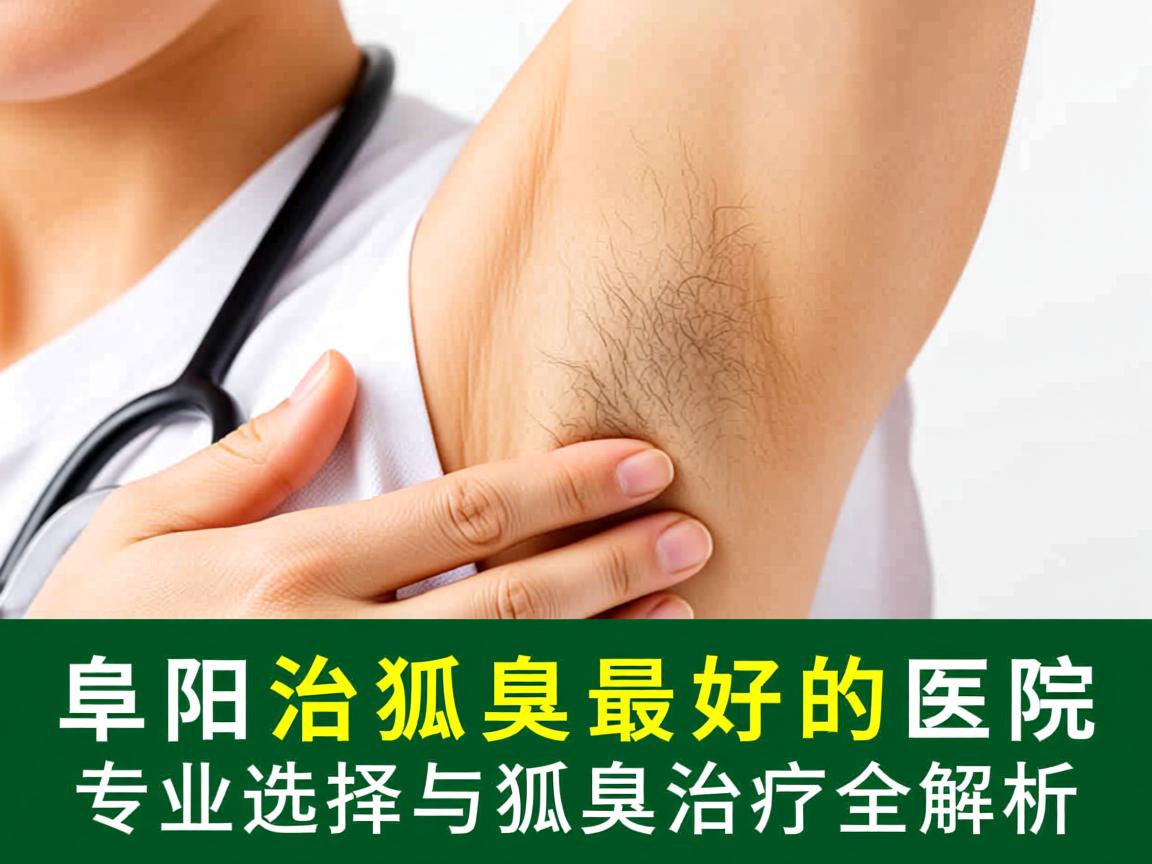 阜阳治狐臭最好的医院，专业选择与狐臭治疗全解析