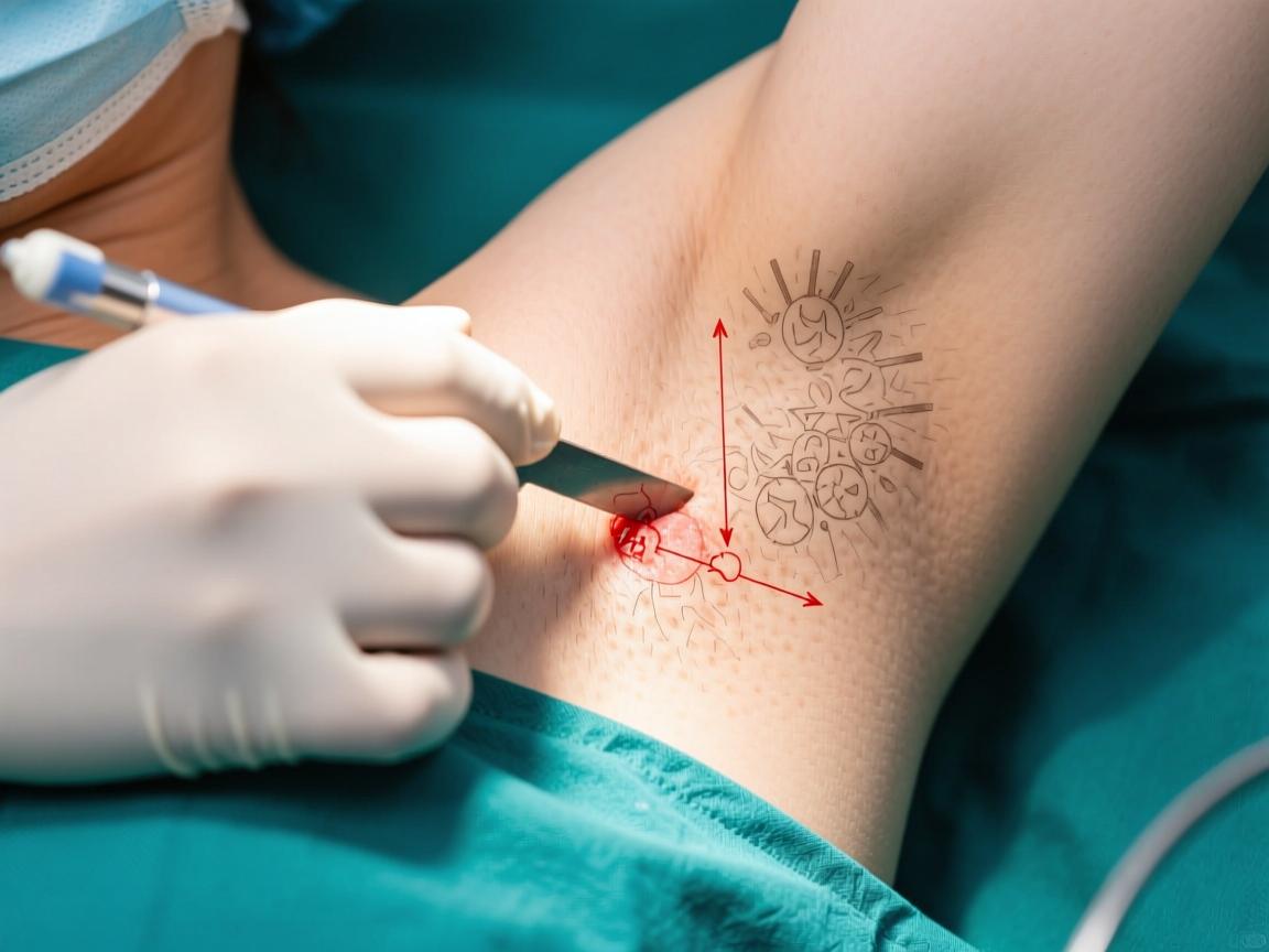 改良小切口腋臭手术详解，专业解析腋臭手术过程与护理