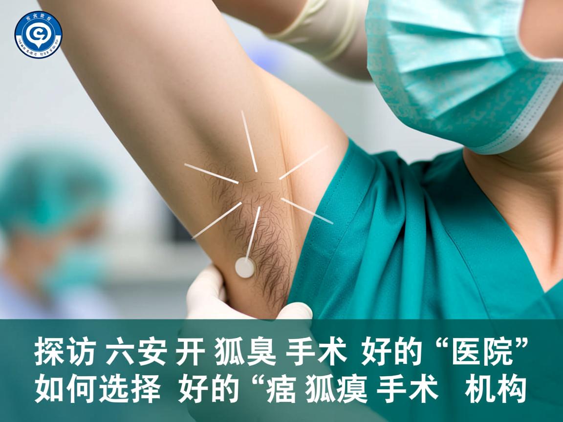 探访六安开狐臭手术好的医院，如何选择好的狐臭手术机构