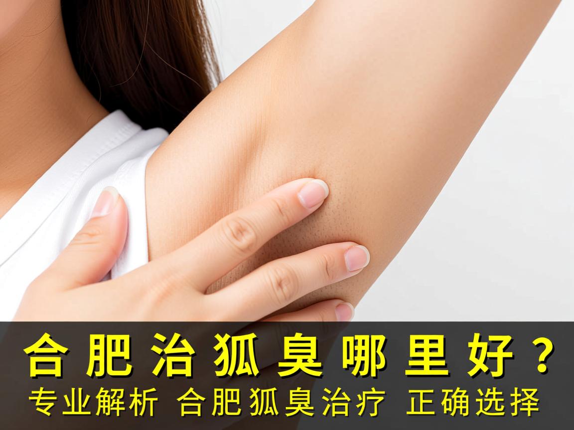 合肥治狐臭哪里好？专业解析合肥狐臭治疗的正确选择