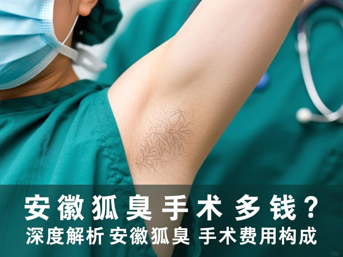 安徽狐臭手术多少钱？深度解析安徽狐臭手术费用构成