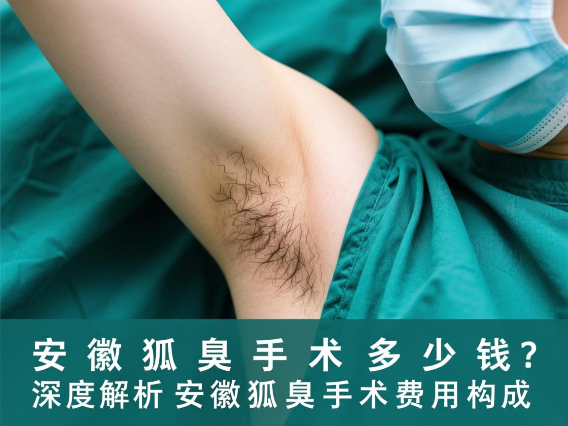 安徽狐臭手术多少钱？深度解析安徽狐臭手术费用构成
