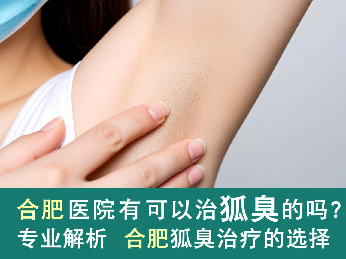合肥医院有可以治狐臭的吗？专业解析合肥狐臭治疗的选择