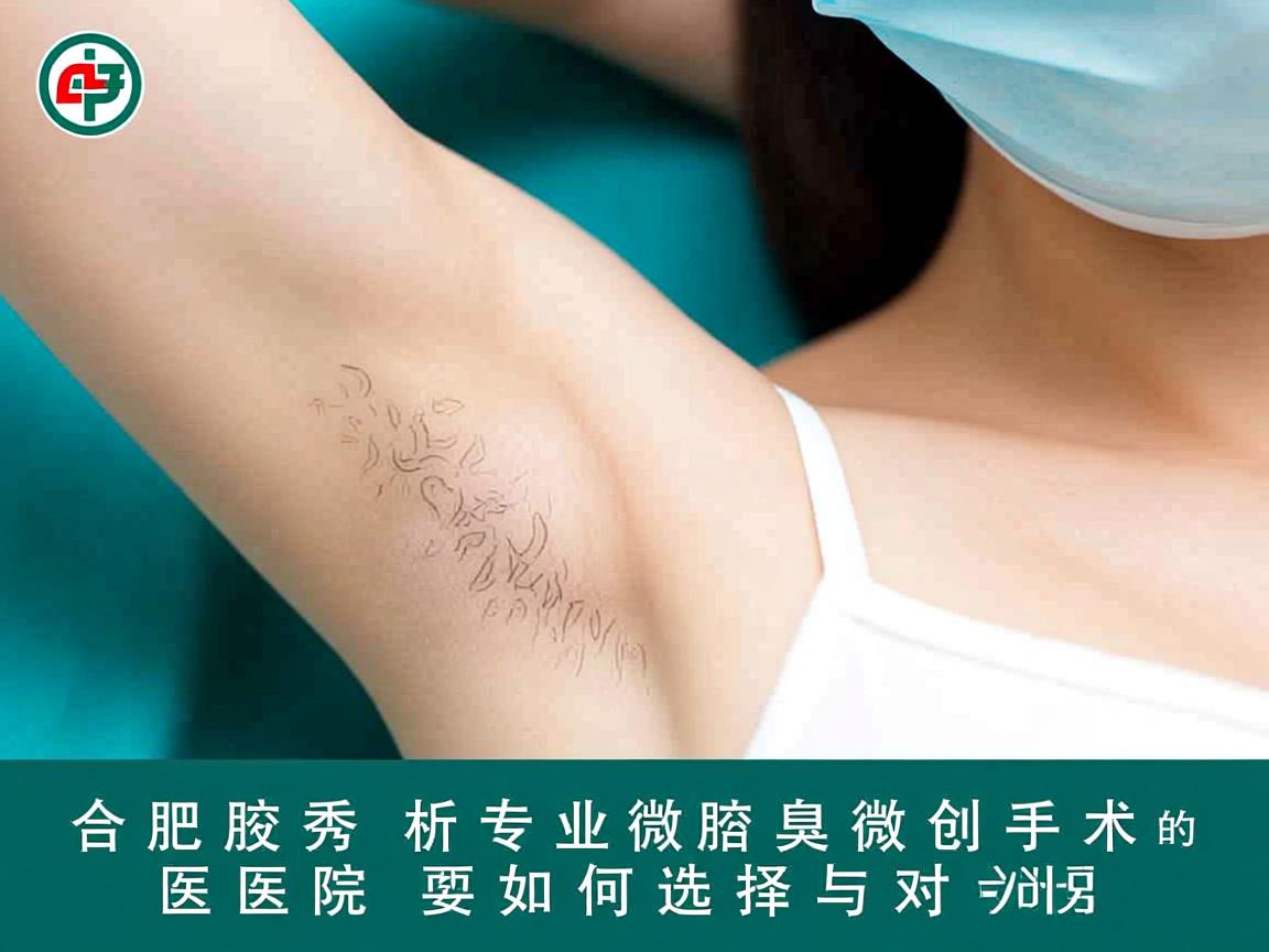 合肥腋秀解析，专业做腋臭微创手术的医院如何选择与对比