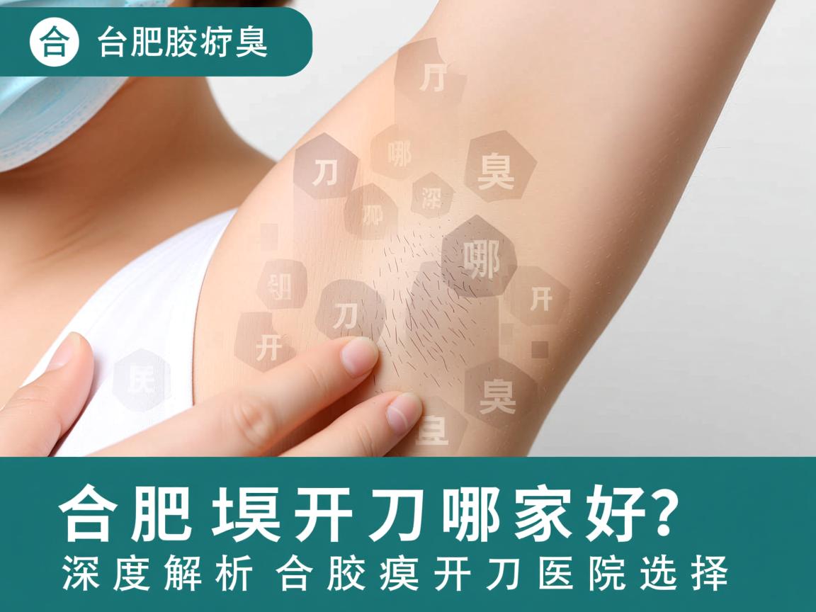 合肥腋臭开刀哪家好？深度解析合肥腋臭开刀医院选择