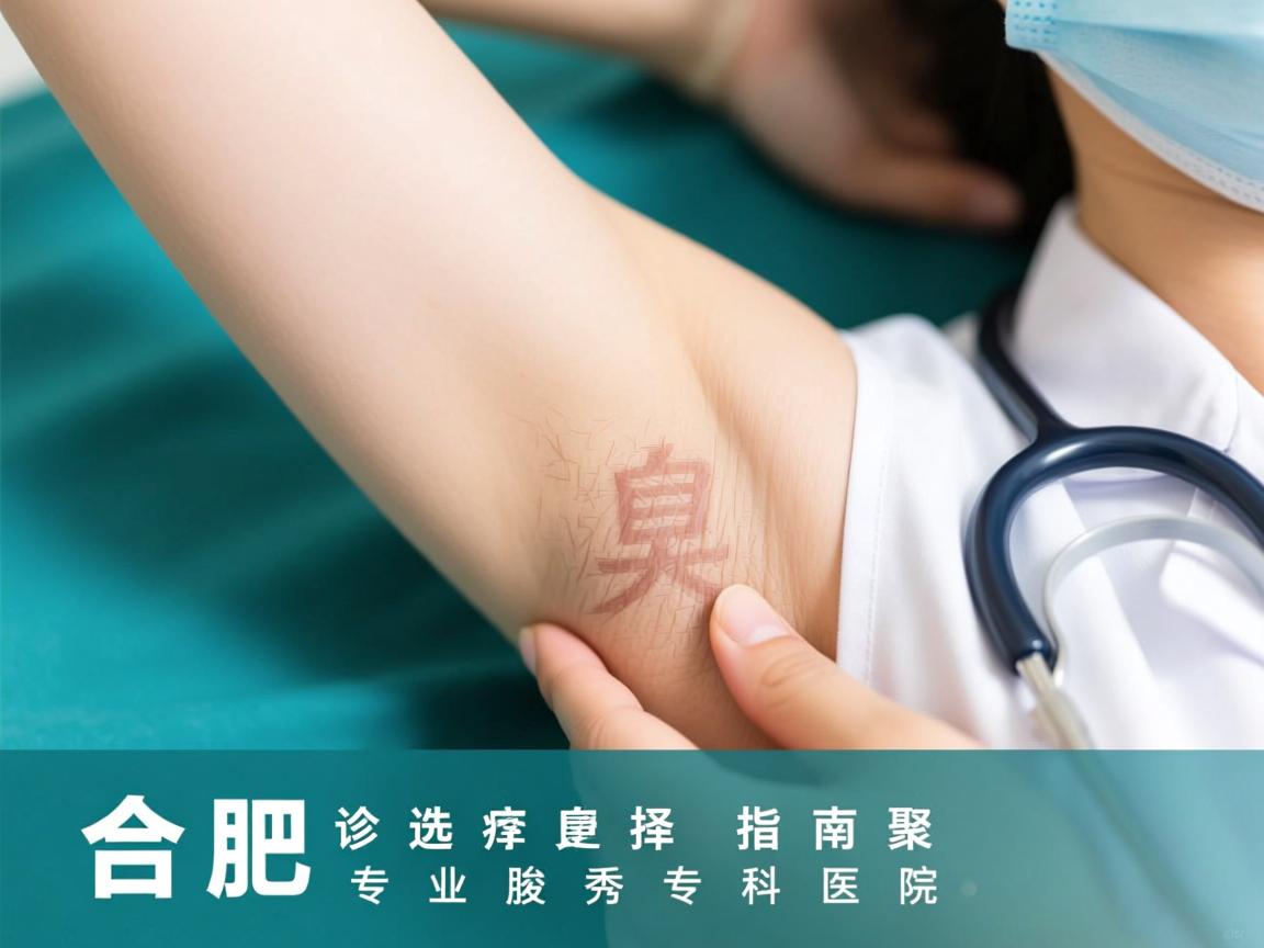 合肥腋臭诊疗选择指南，聚焦专业腋秀专科医院