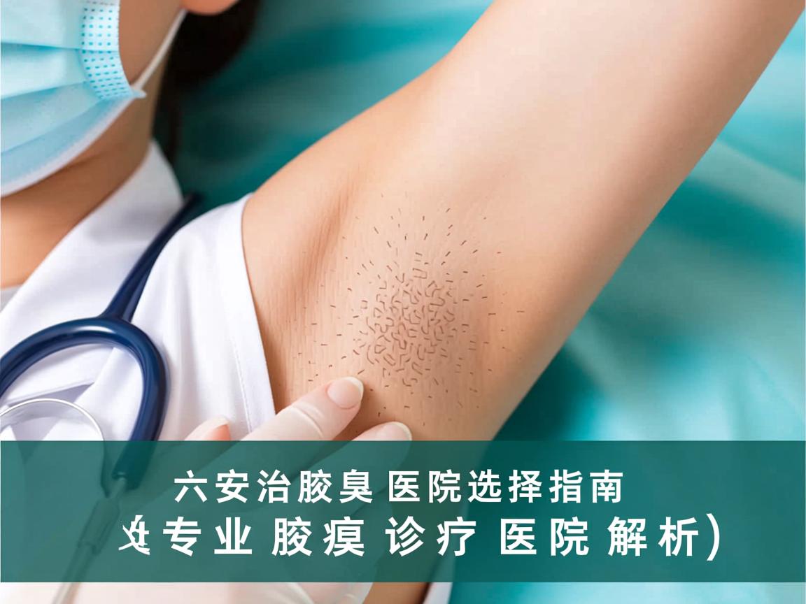 六安治腋臭医院选择指南，专业腋臭诊疗医院解析