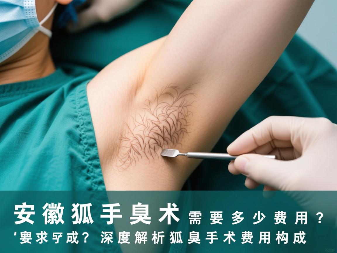 安徽狐臭手术需要多少费用？深度解析狐臭手术费用构成