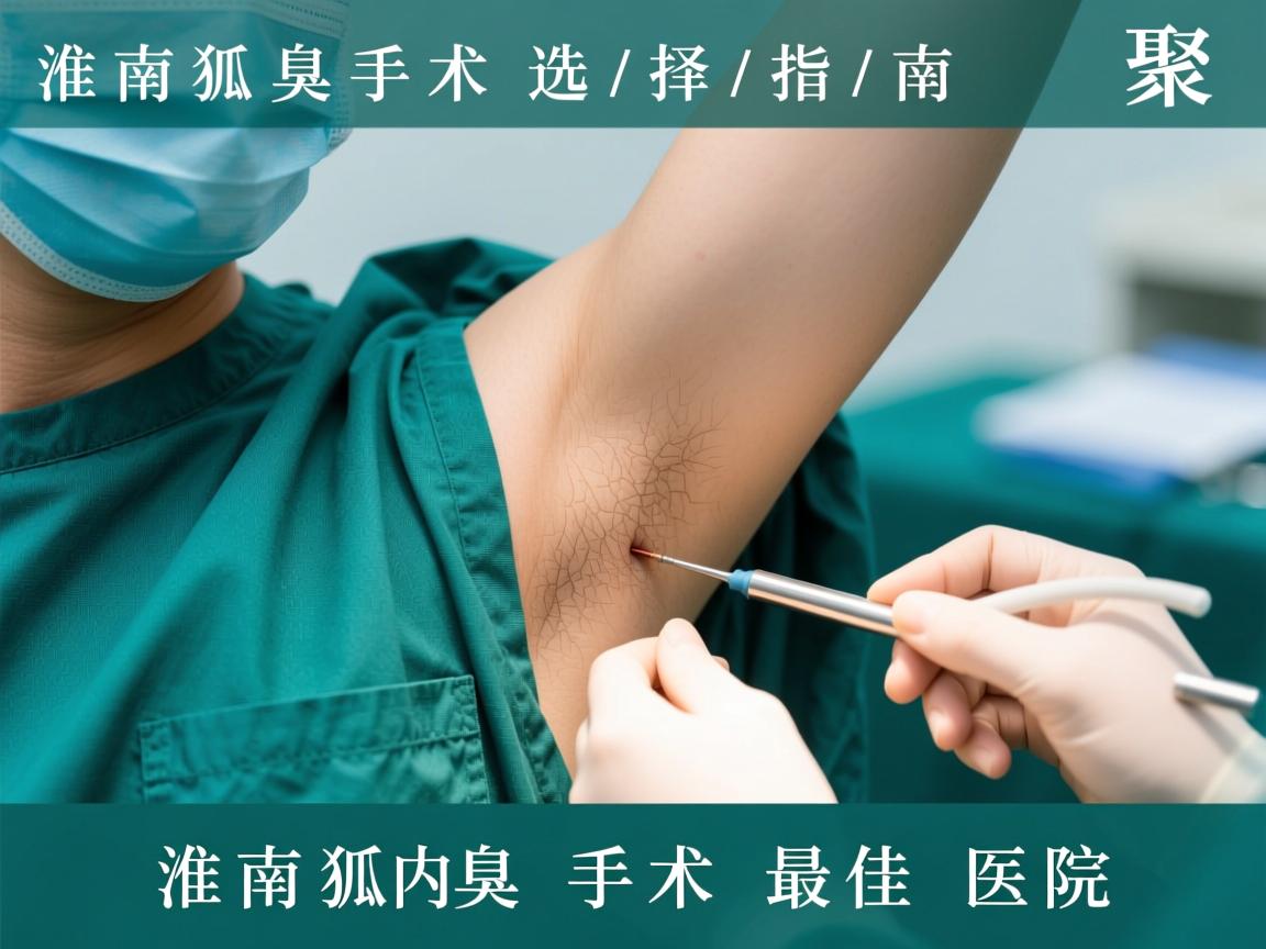 淮南狐臭手术选择指南，聚焦淮南狐臭手术最佳医院