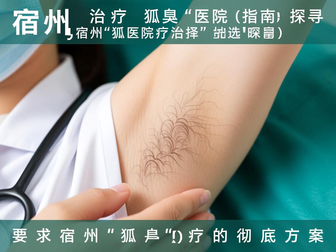 宿州治疗狐臭医院选择指南，探寻宿州狐臭治疗的彻底方案