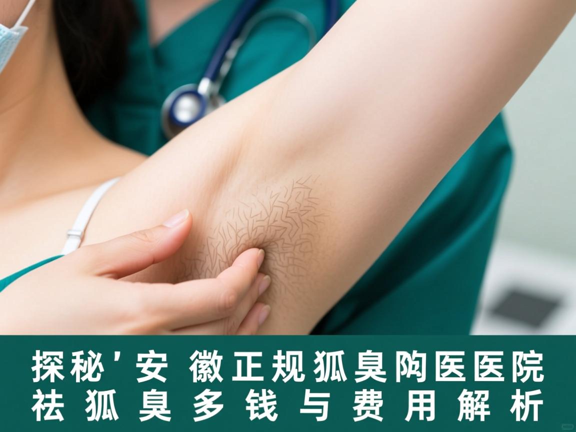 探秘安徽正规狐臭医院，祛狐臭多少钱与费用解析