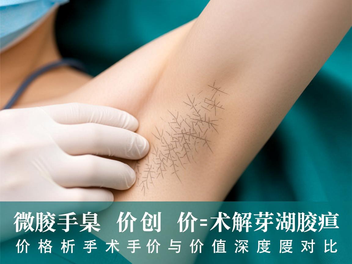 腋臭微创手术价格解析，芜湖腋臭手术价格与价值深度对比