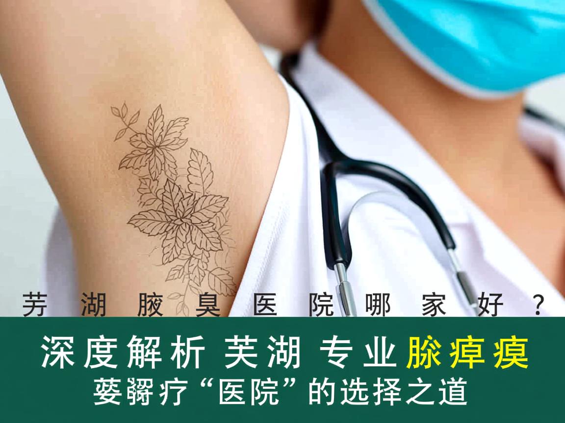 芜湖腋臭医院哪家好?深度解析芜湖专业腋臭医院的选择之道 芜湖腋臭医院哪家好?深度解析芜湖专业腋臭医院的选择之道