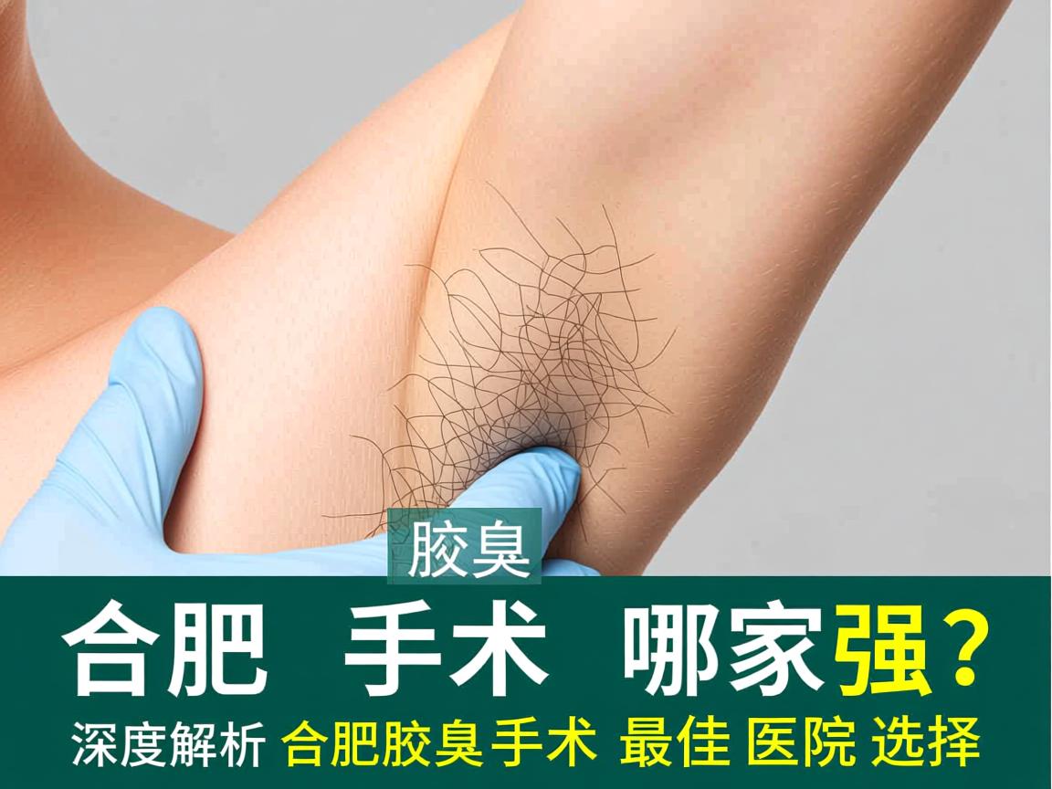 合肥腋臭手术哪家强？深度解析合肥腋臭手术最佳医院选择