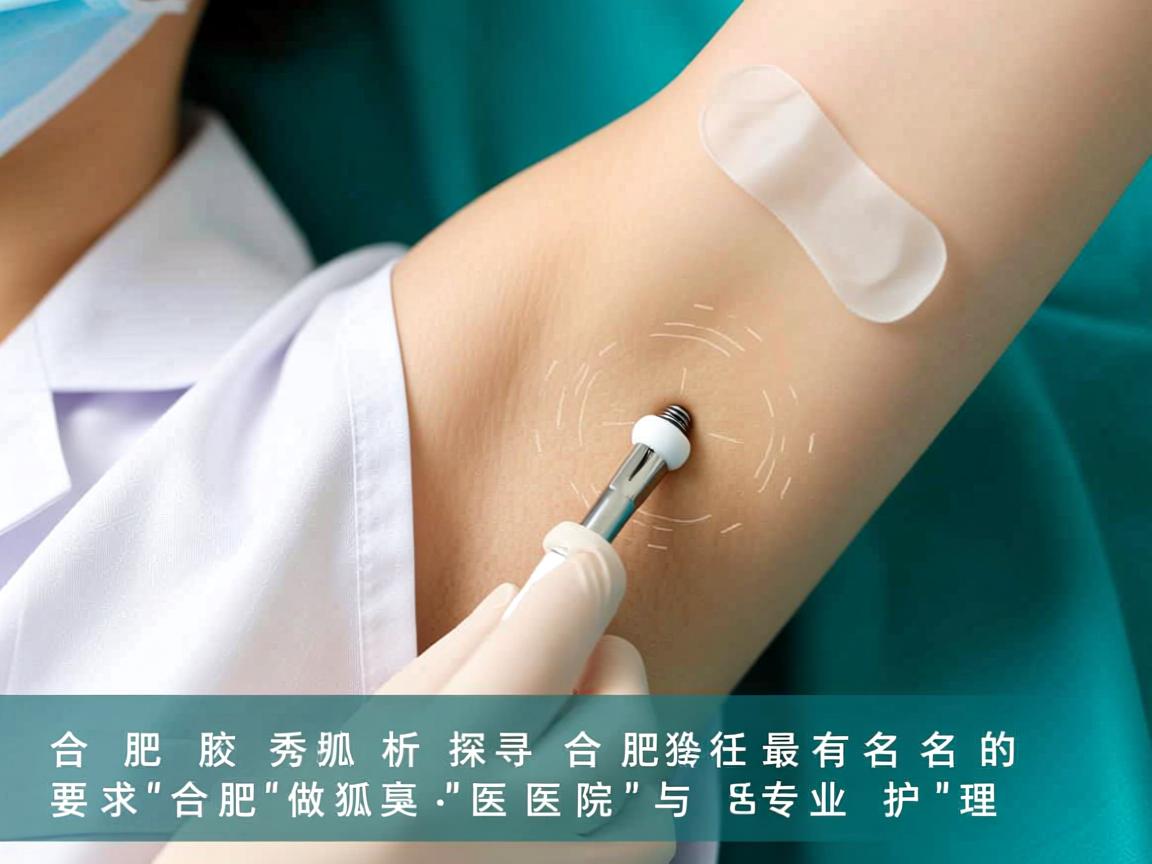 合肥腋秀解析，探寻合肥做狐臭最有名的医院与专业护理