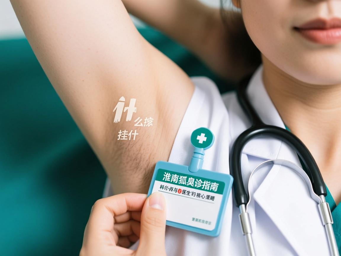 淮南狐臭诊疗指南，挂什么科室与选最好医生的核心策略