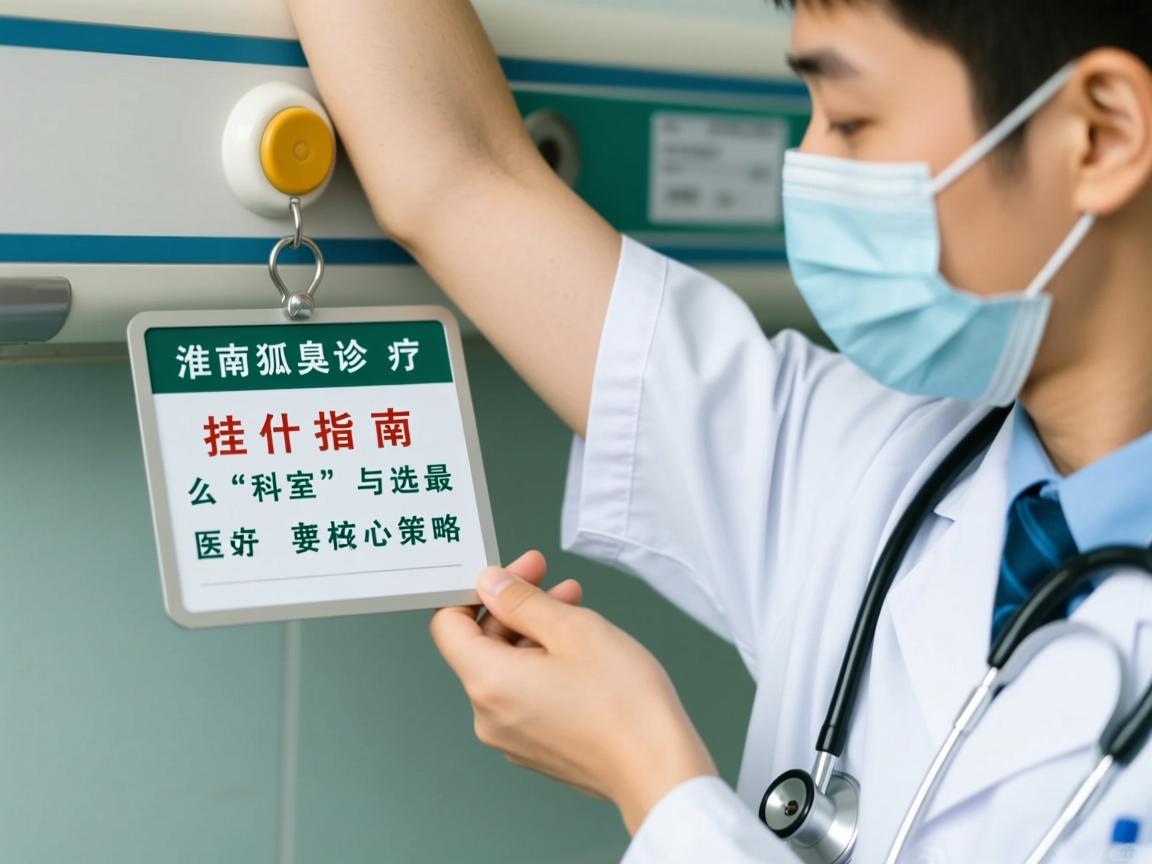 淮南狐臭诊疗指南，挂什么科室与选最好医生的核心策略