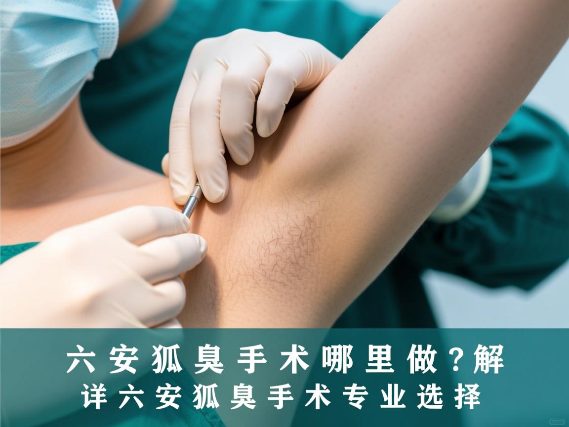 六安狐臭手术哪里做?详解六安狐臭手术专业选择 六安狐臭手术哪里做?详解六安狐臭手术专业选择