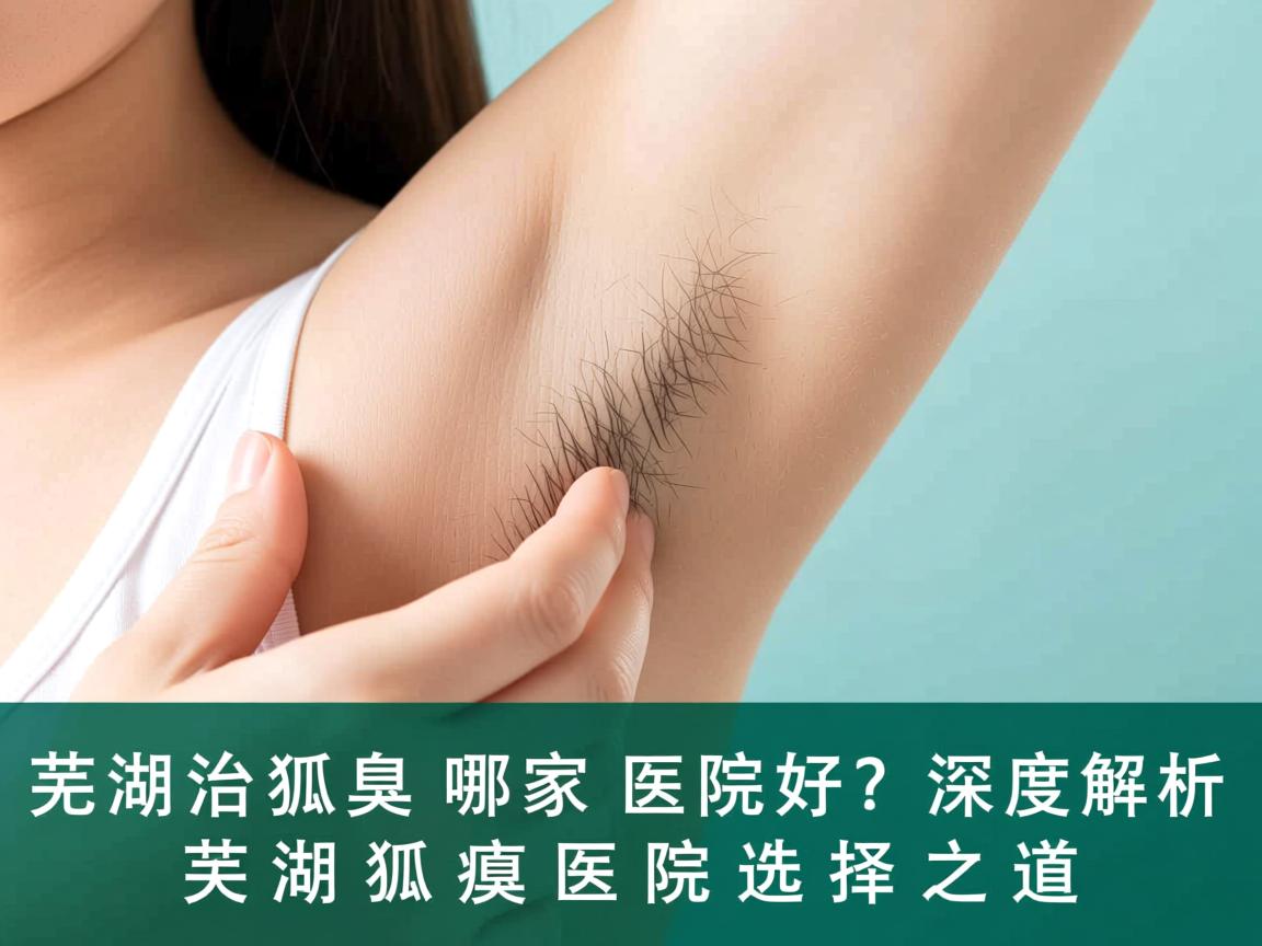 芜湖治狐臭哪家医院好？深度解析芜湖狐臭医院选择之道