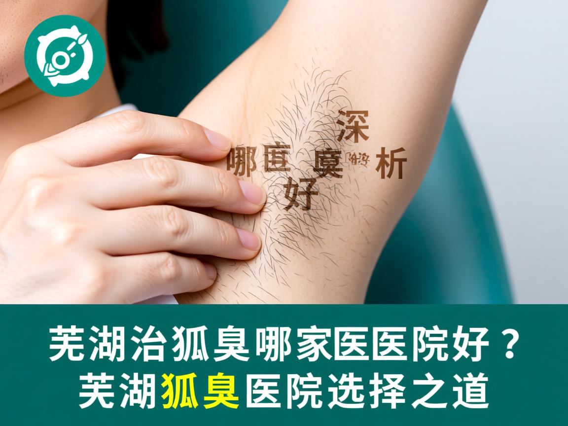 芜湖治狐臭哪家医院好？深度解析芜湖狐臭医院选择之道