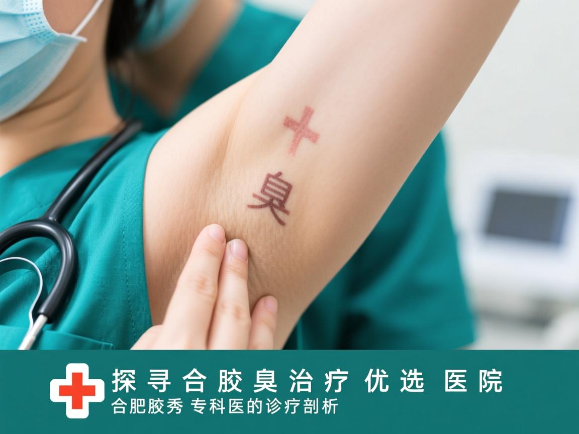 探寻合肥腋臭治疗优选医院，合肥腋秀专科的诊疗剖析
